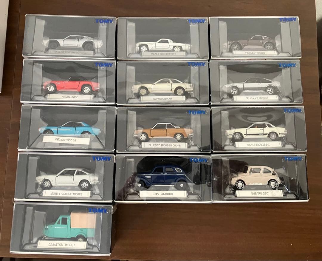 本日限定値トミカリミテッド(ケンメリGT-RコスモスポーツシルビアZSE-X他)