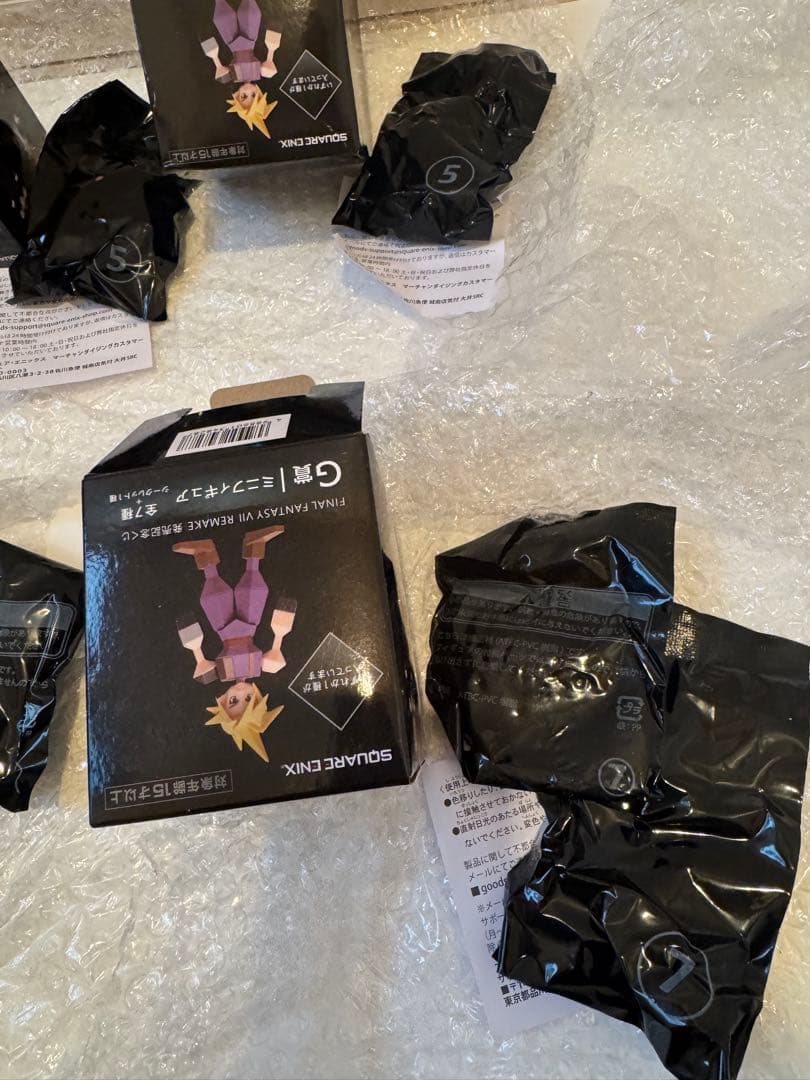 FINAL FANTASY VII REMAKE 発売記念くじG賞フィギュア5個