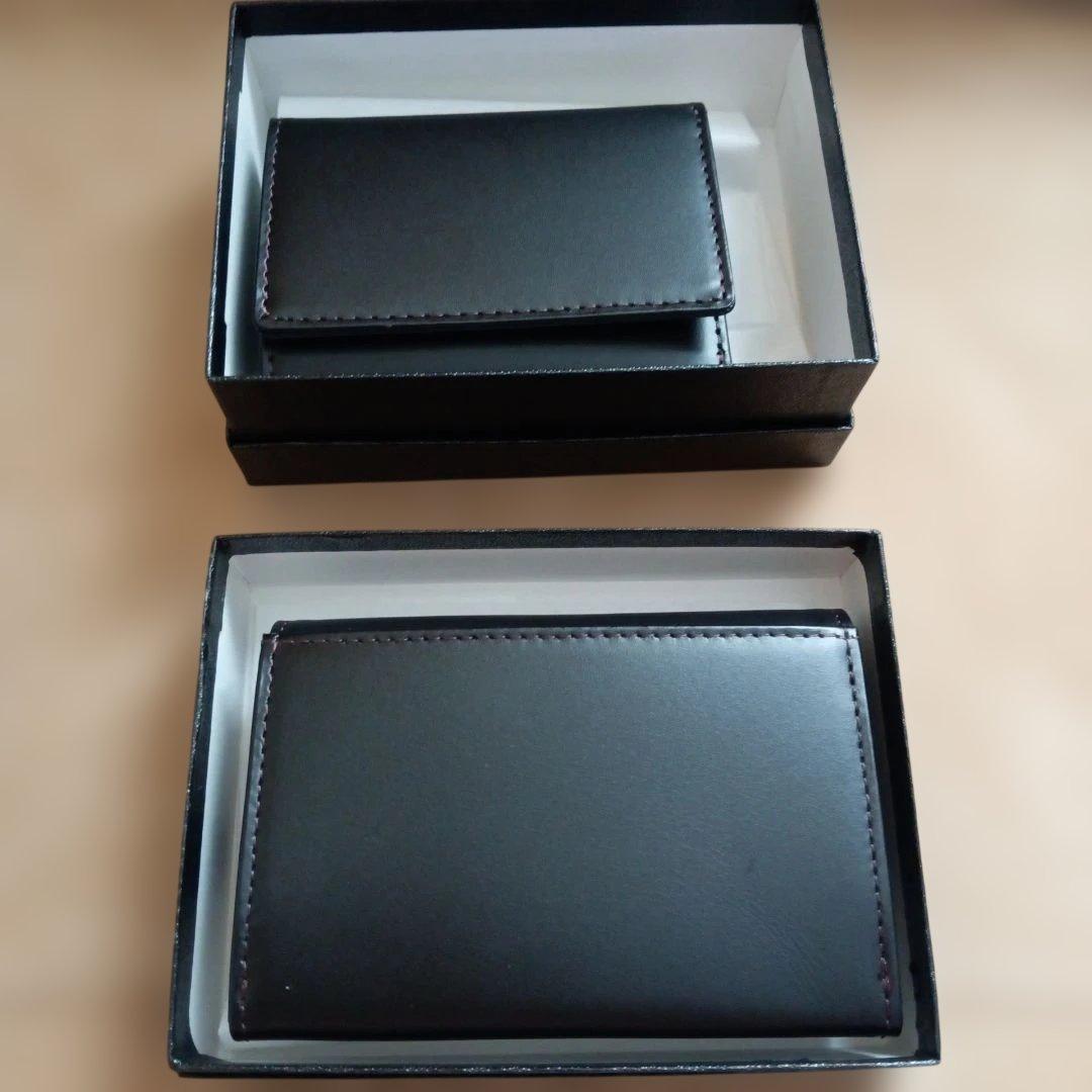 ★新品★MARY QUANT ミニウォレット カードケース 2点セット 本革