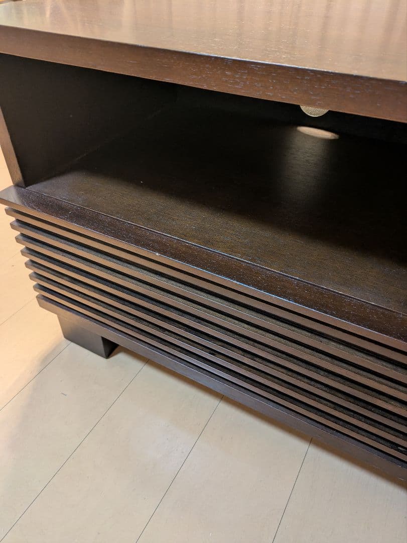 高級家具a.flat エーフラット「ルーバー」テレビボード
