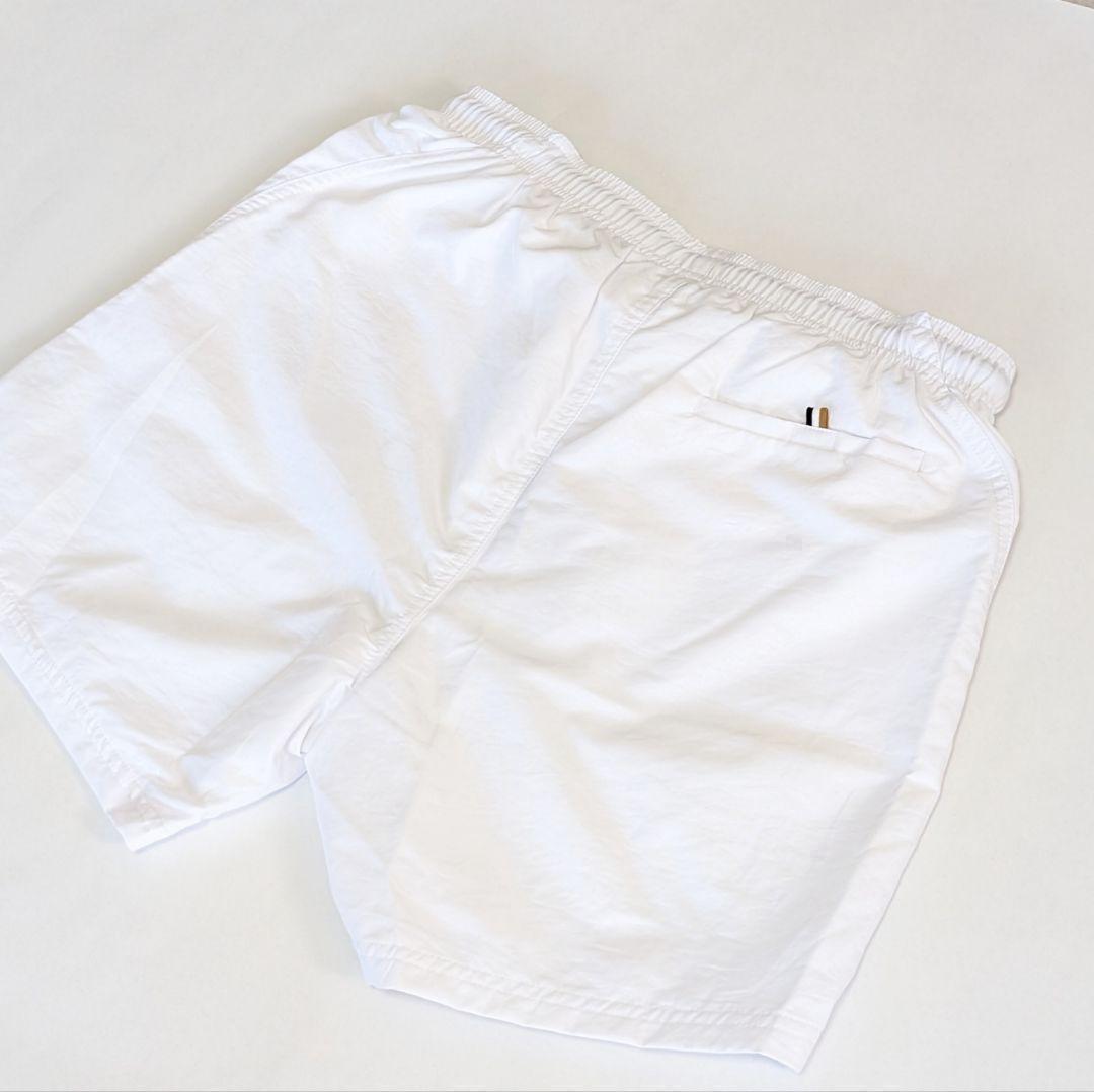 【海外限定品】 BOSS ボス スイム ショーツ 水着 L LL ホワイト 白