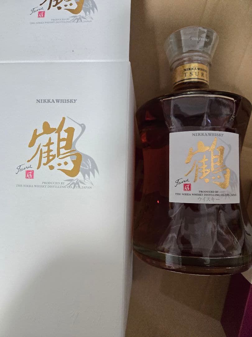 ニッカウイスキー 鶴 宮城峡ミニボトル3本