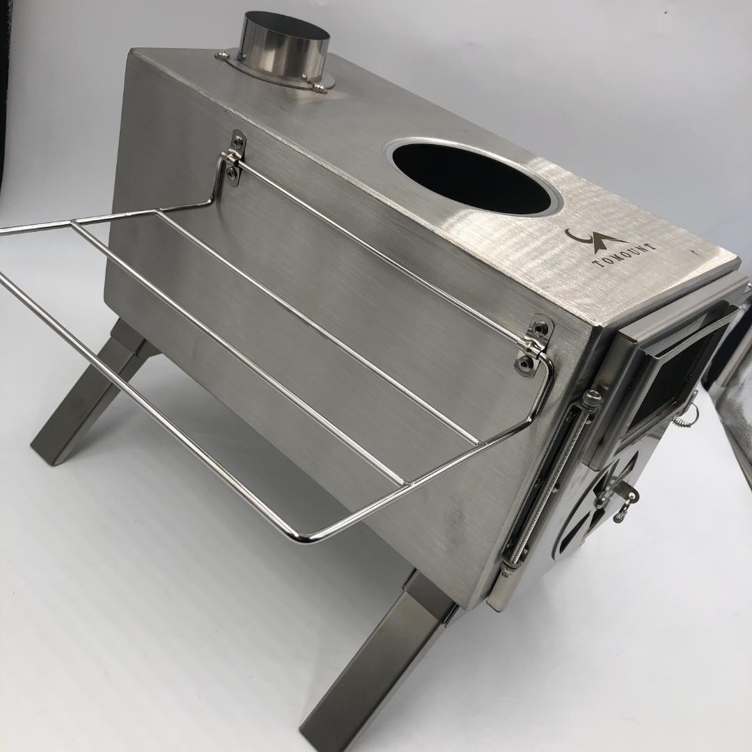 TOMOUNT 薪ストーブ キャンプ 折りたたみ/Y32105-Q2