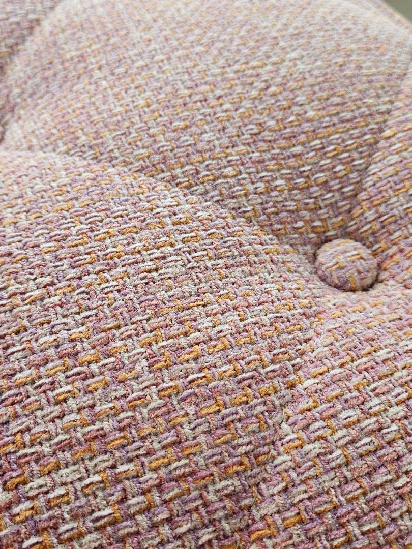 やきいも！　　土日発送のみ‼　カリモク60　オットマン　ピンク