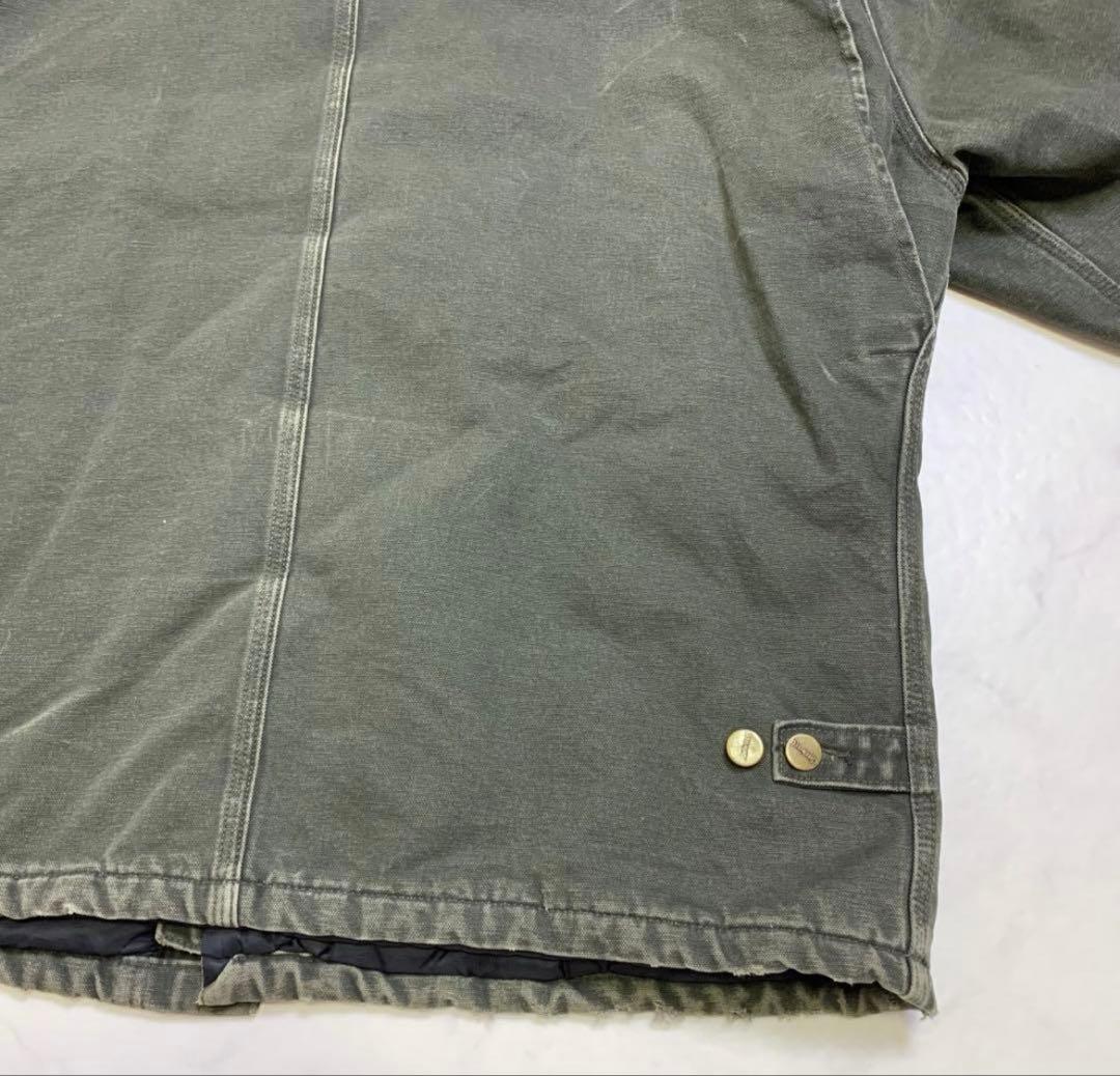 カーハート トラディショナルジャケット フェードハチノス MOSカラー　USA製