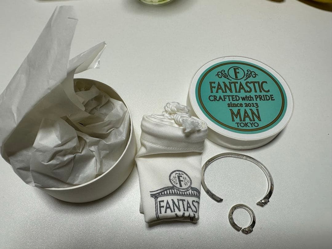ぺいFANTASTIC MAN バングル　リングセット