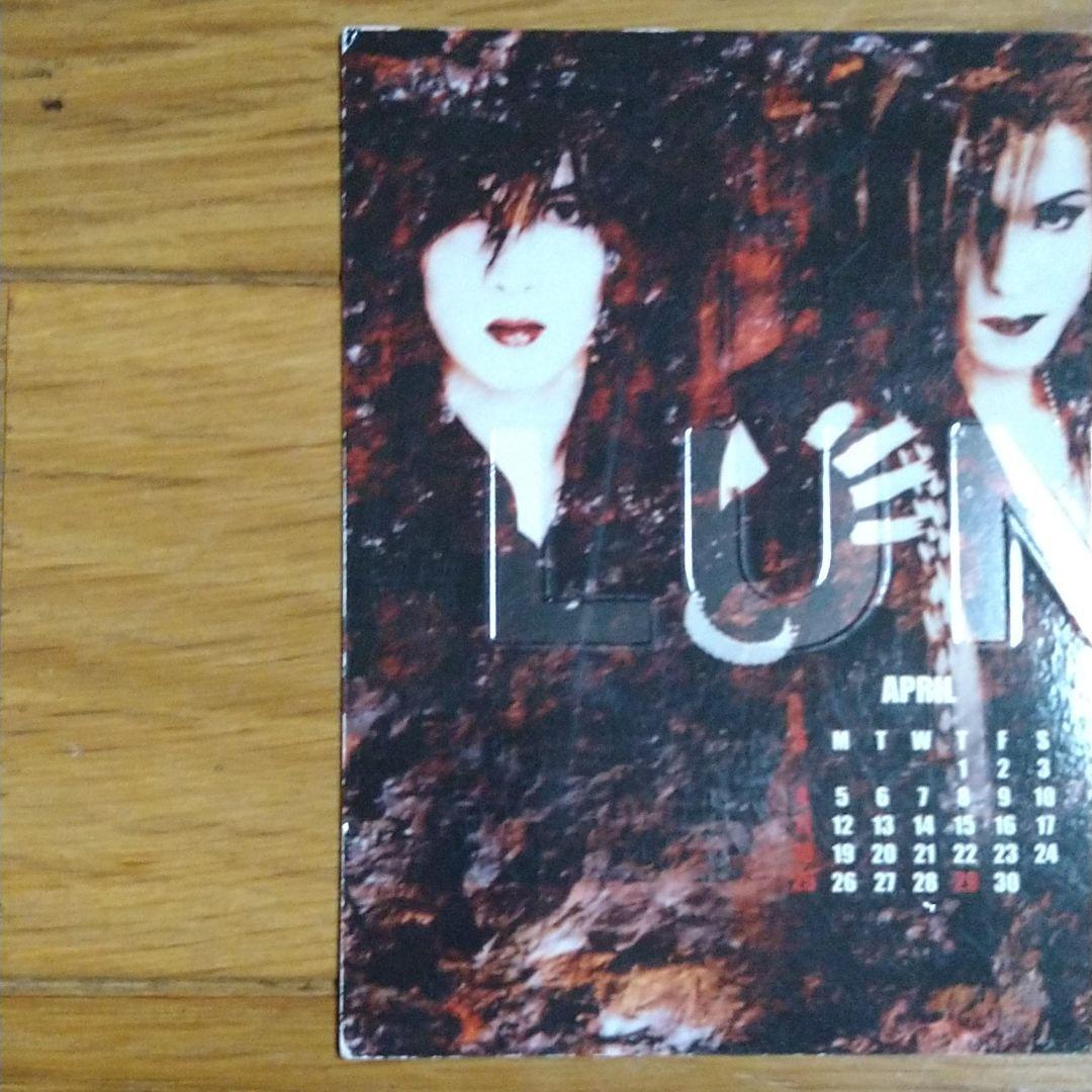 LUNA SEA　オフィシャル　ファンクラブ　カレンダー