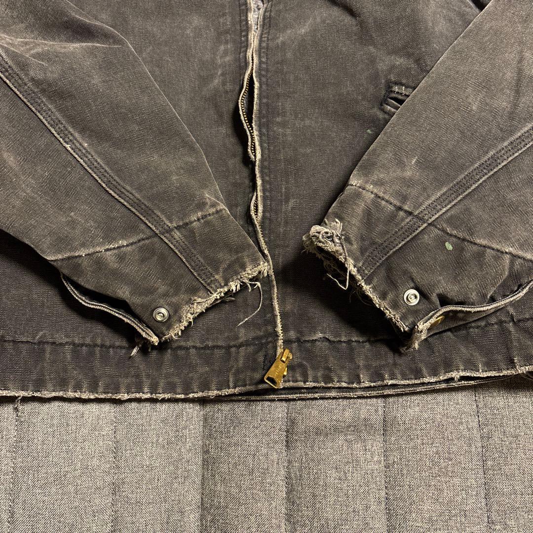 Carhartt ダークグレー　デトロイトジャケット