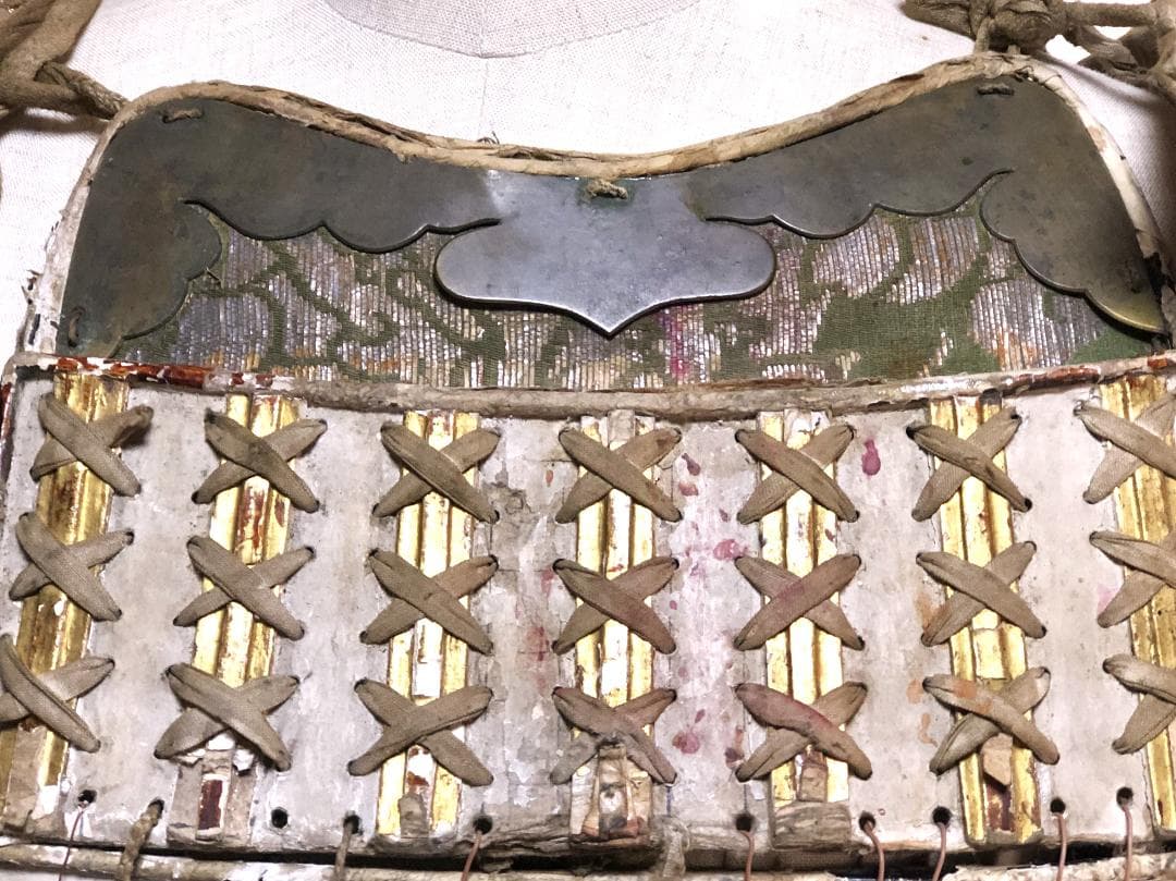 【 擬革紙甲冑 】　江戸時代　平家　蔵出品