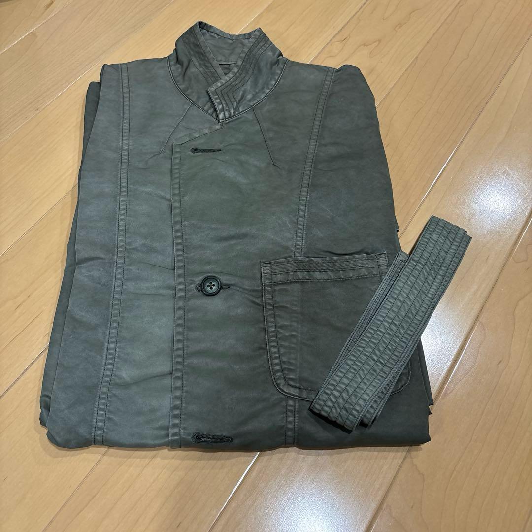 ジャケット・アウター SUPER NYLON MASH COAT - OLIVE