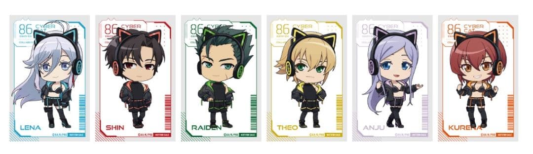 エイティシックス ミニブロマイド コンプセット 特典 コラボカフェ本舗