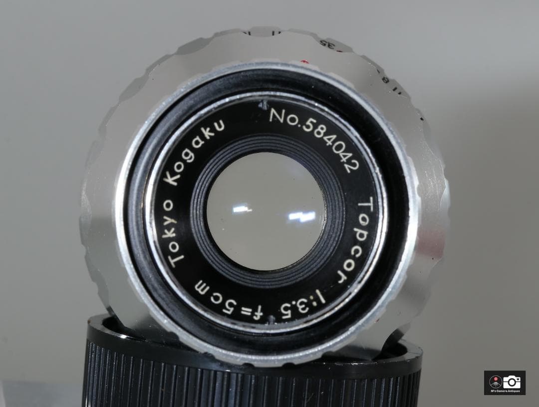 希少Topcor50mm F/3.5 東京光学 ライカＬ３９レンズ整備済２