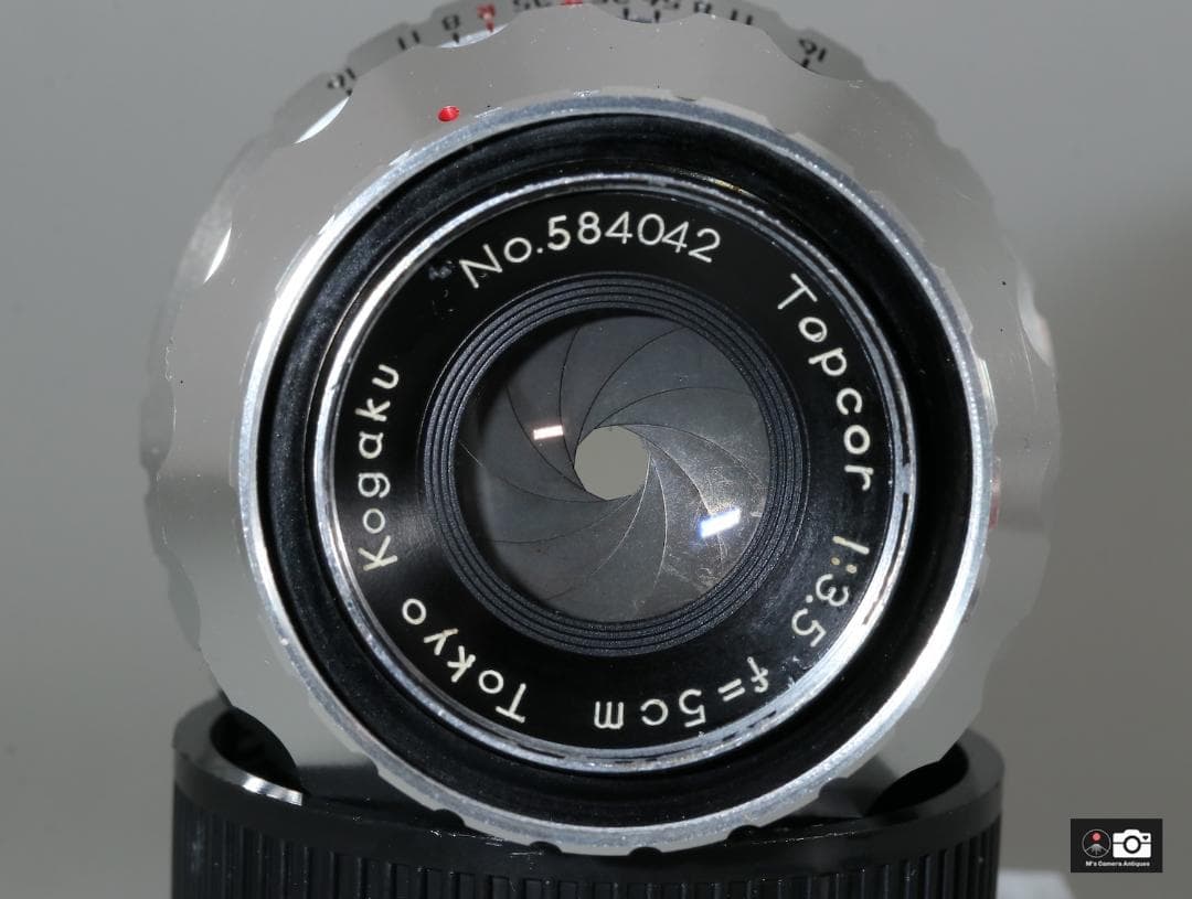 希少Topcor50mm F/3.5 東京光学 ライカＬ３９レンズ整備済２
