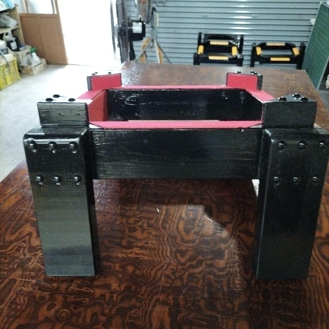 長胴太鼓　平打ち　立奏太鼓台　1.4尺用中古品②