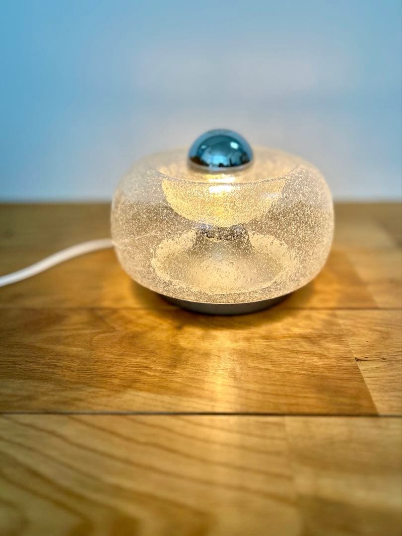 じゅん）独60年代　Doria ムラーノ・気泡ガラス　ヴィンテージ・ランプ