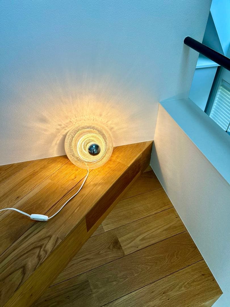 じゅん）独60年代　Doria ムラーノ・気泡ガラス　ヴィンテージ・ランプ