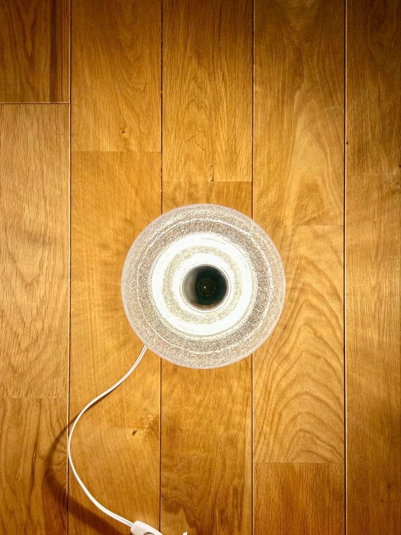 じゅん）独60年代　Doria ムラーノ・気泡ガラス　ヴィンテージ・ランプ