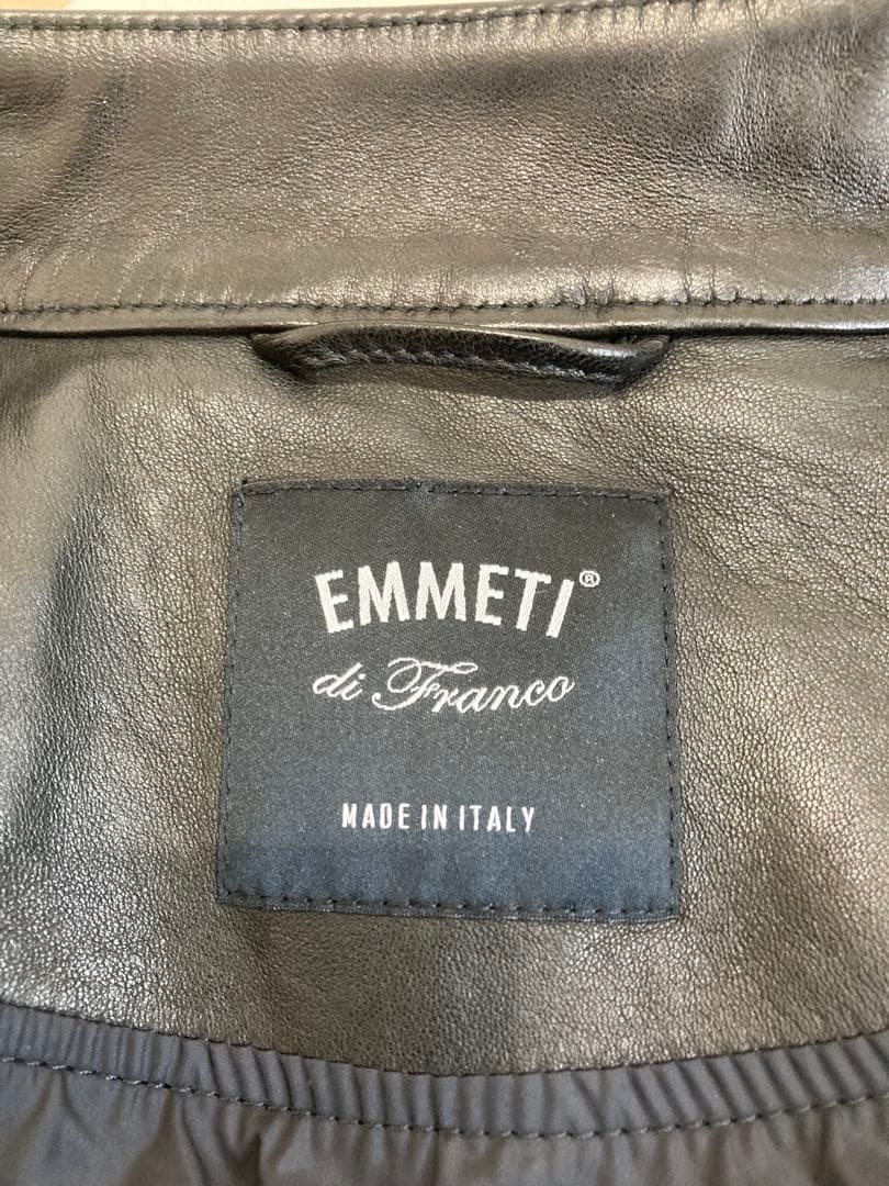 極美品　EMMETI エンメティ JURI ユリ ラムレザー　46
