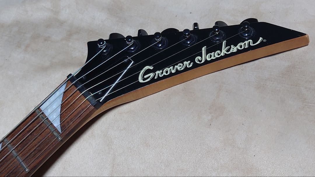 Grover Jackson RandyV 中信楽器 96年 ソフトケース付