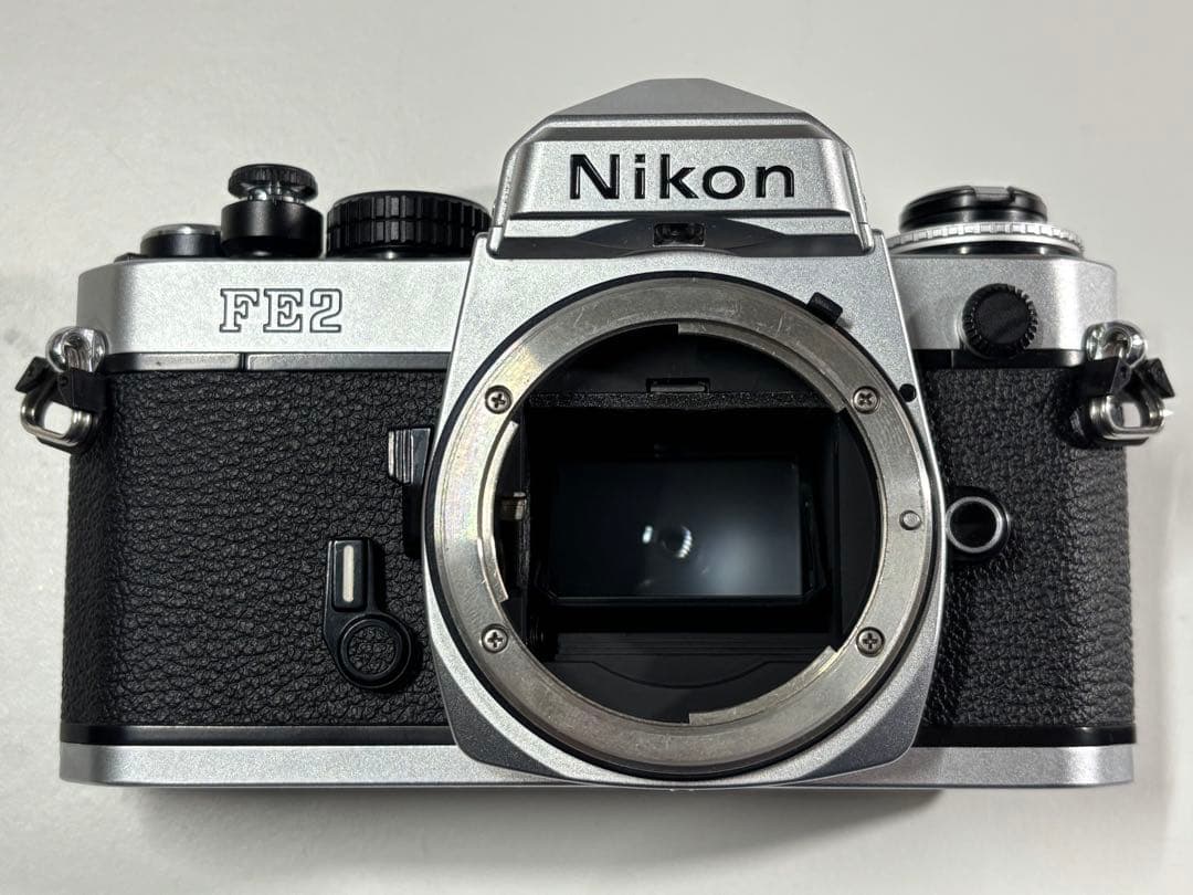 Nikon FE2 シルバー NIKKOR 50mm 1:1.8 レンズ セット