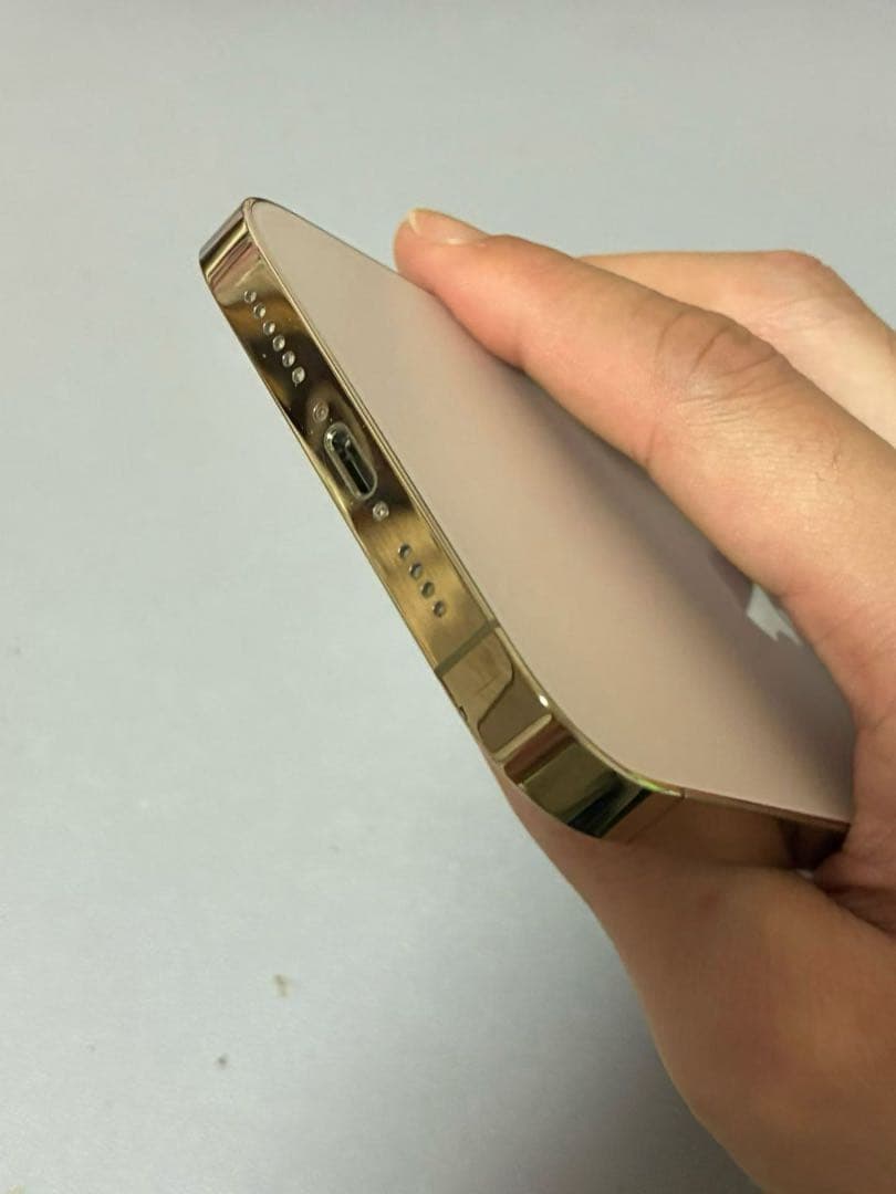 美品iPhone13 Pro Max 512GB ゴールド SIMフリー 中国版