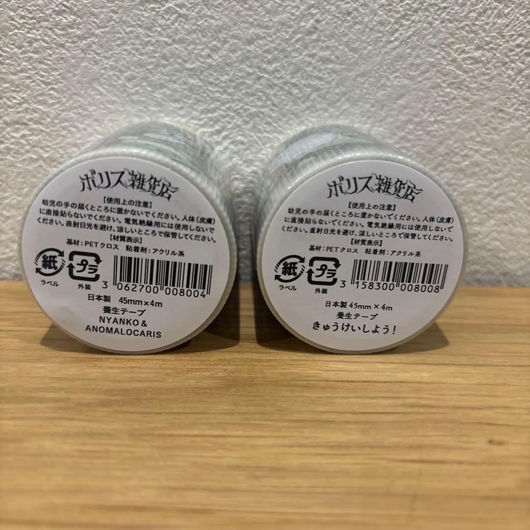 ボリス雑貨店　ヒグチユウコ　養生テープ10点セット