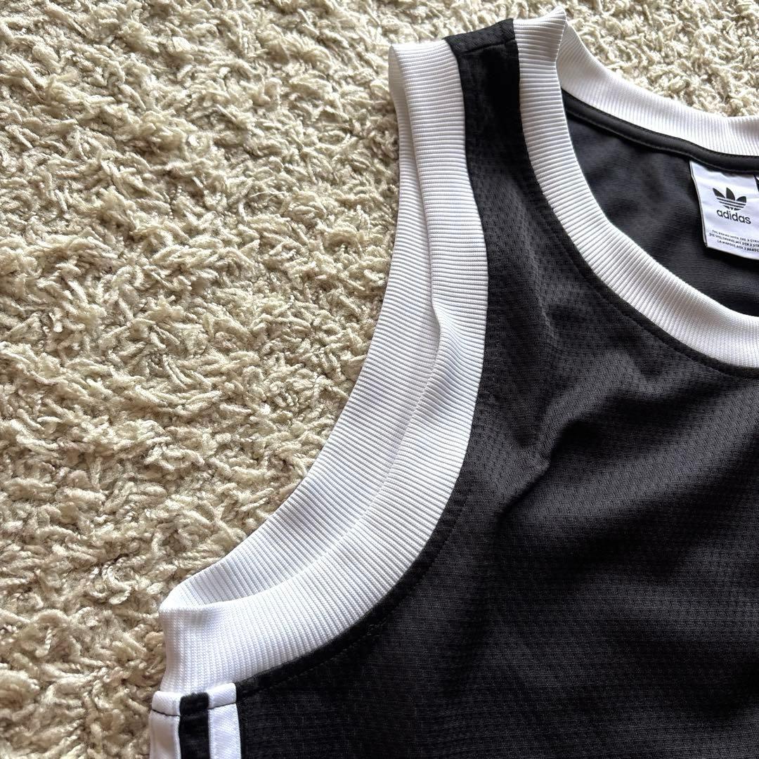 【極美品】adidas アディダス タンクトップ ノースリーブ メッシュ 2XL