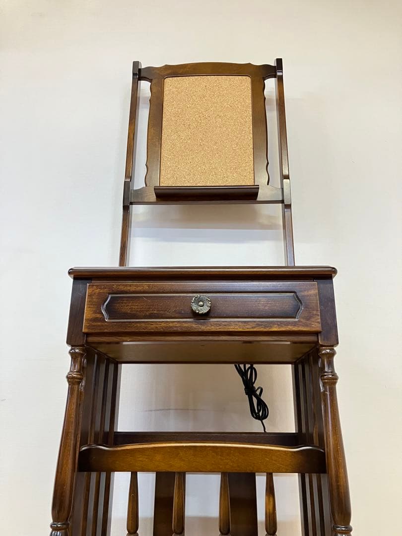 カリモク　コルクボード　フリーボート　コンセント付　電話/FAX台　玄関ラック