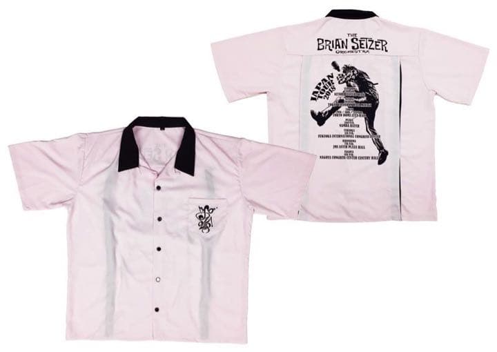 【新品未開封】ブライアンセッツァーオーケストラ ボウリングシャツ