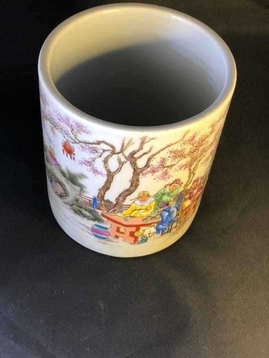 大清康熙年製筆筒