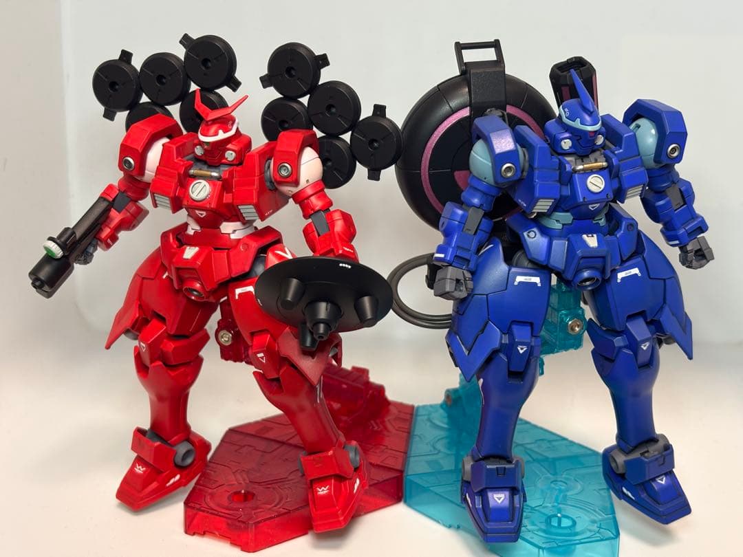 HGACメリクリウス&ヴァイエイト全塗装完成品セット