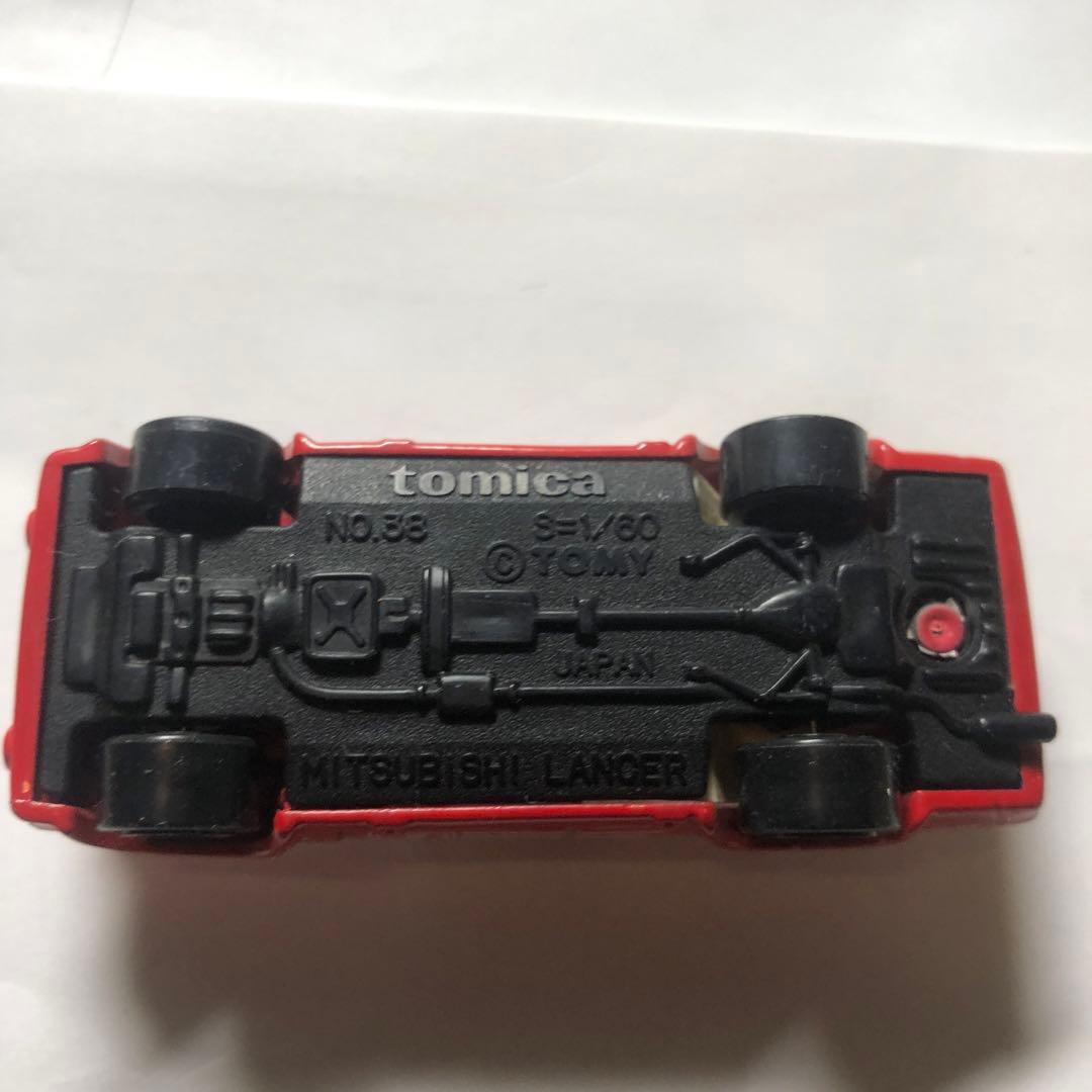 トミカ　NO.38 ミツビシ　ランサー
