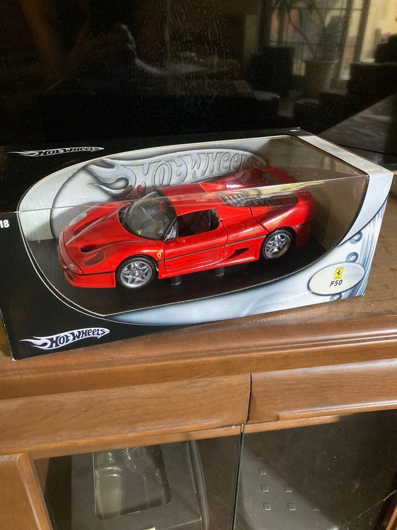 Hot Wheels Ferrari F50 レッド 1/18　新品未開封品