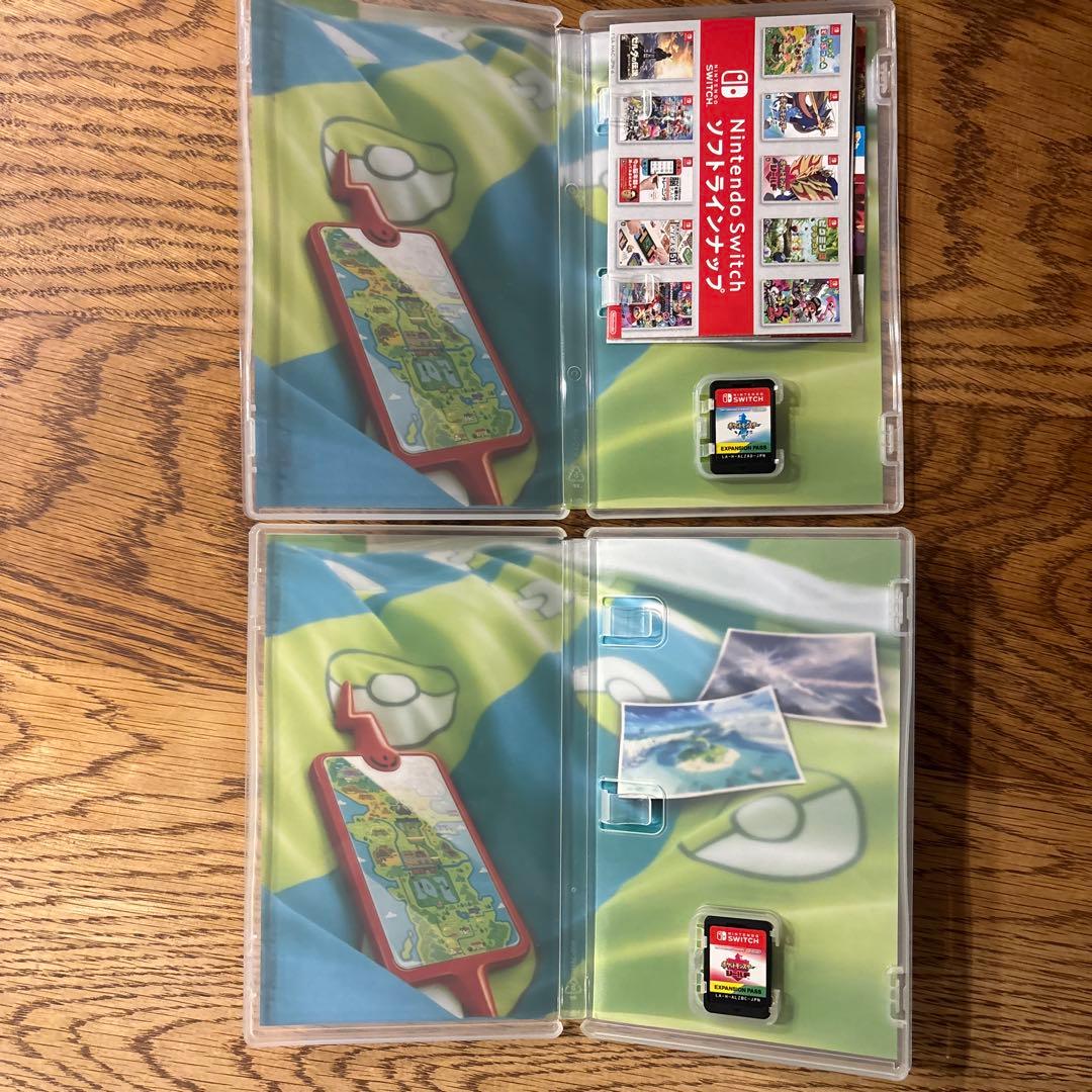 ポケットモンスター ソード+エキスパンションパス　シールド　2本セット