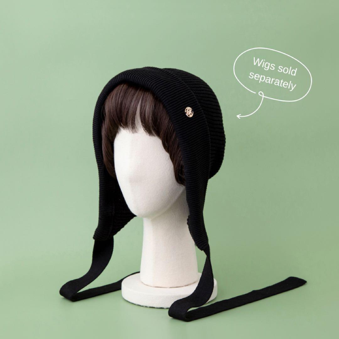 バレン　BAREN ボンネット　ケア帽子　ニット帽　前髪セット