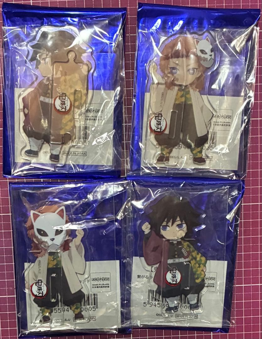 鬼滅の刃 ufotable 繋がるアクリルスタンド 冨岡義勇 錆兎