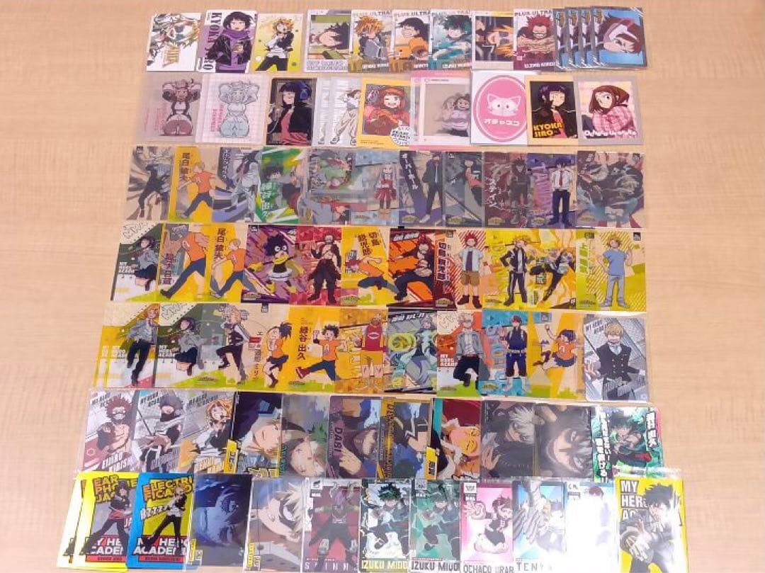 ❶ヒロアカ 色紙 アトコ 紙類 ステッカーなど 大量 まとめ売り