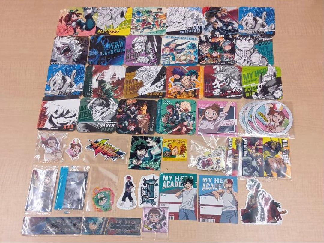 ❶ヒロアカ 色紙 アトコ 紙類 ステッカーなど 大量 まとめ売り