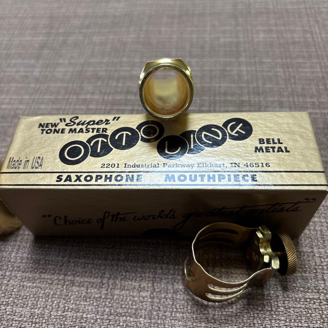 オットリンクテナーサックス７⭐︎フロリダ100周年記念復刻マウスピースNo.刻印付