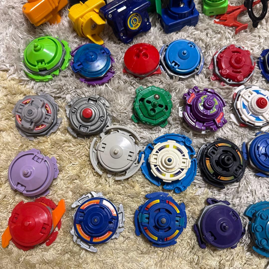 初期　爆転シュートベイブレード　パーツ　大量　まとめ売り　【4471