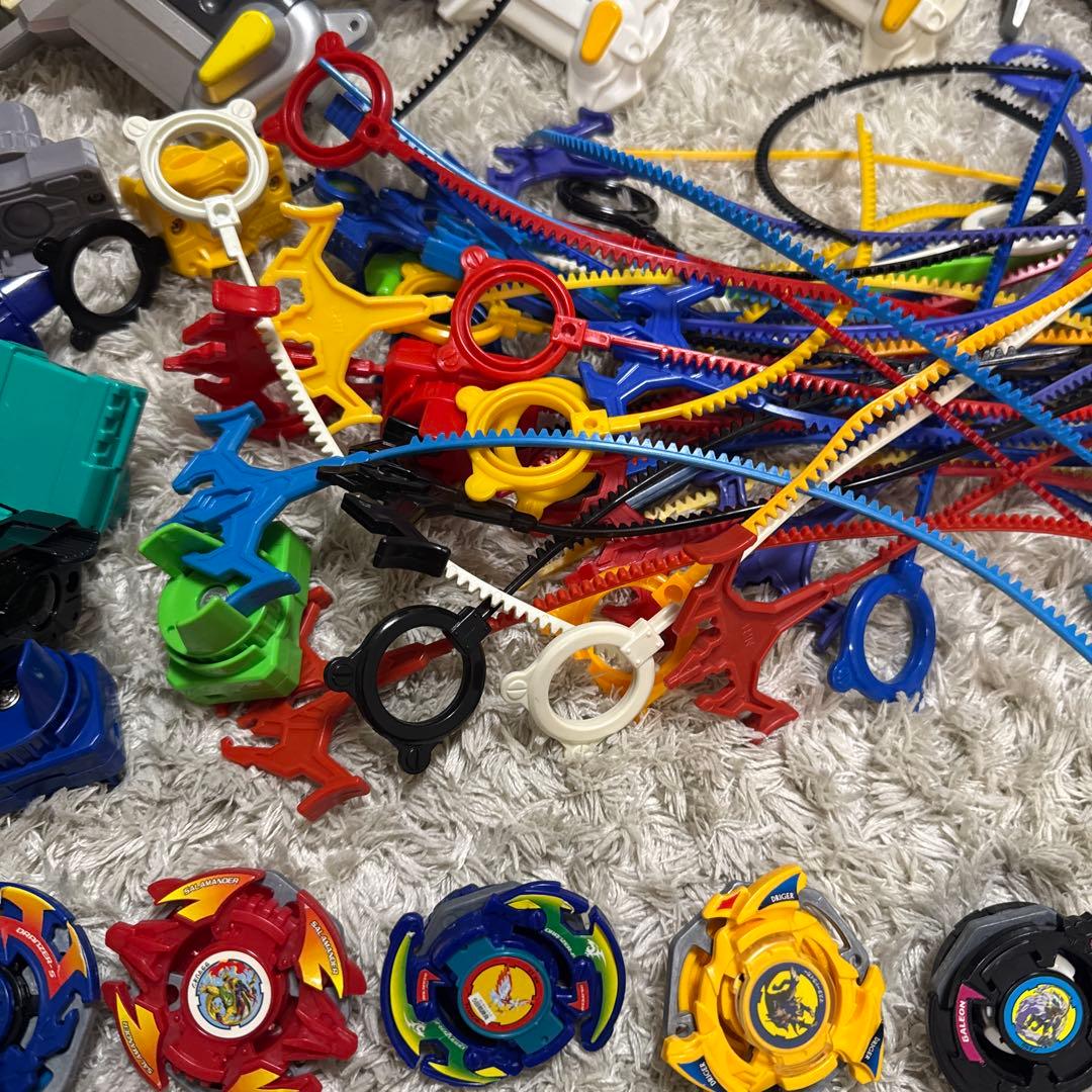 初期　爆転シュートベイブレード　パーツ　大量　まとめ売り　【4471