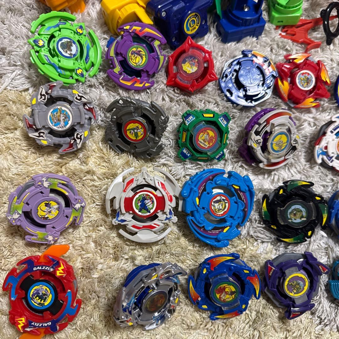 初期　爆転シュートベイブレード　パーツ　大量　まとめ売り　【4471