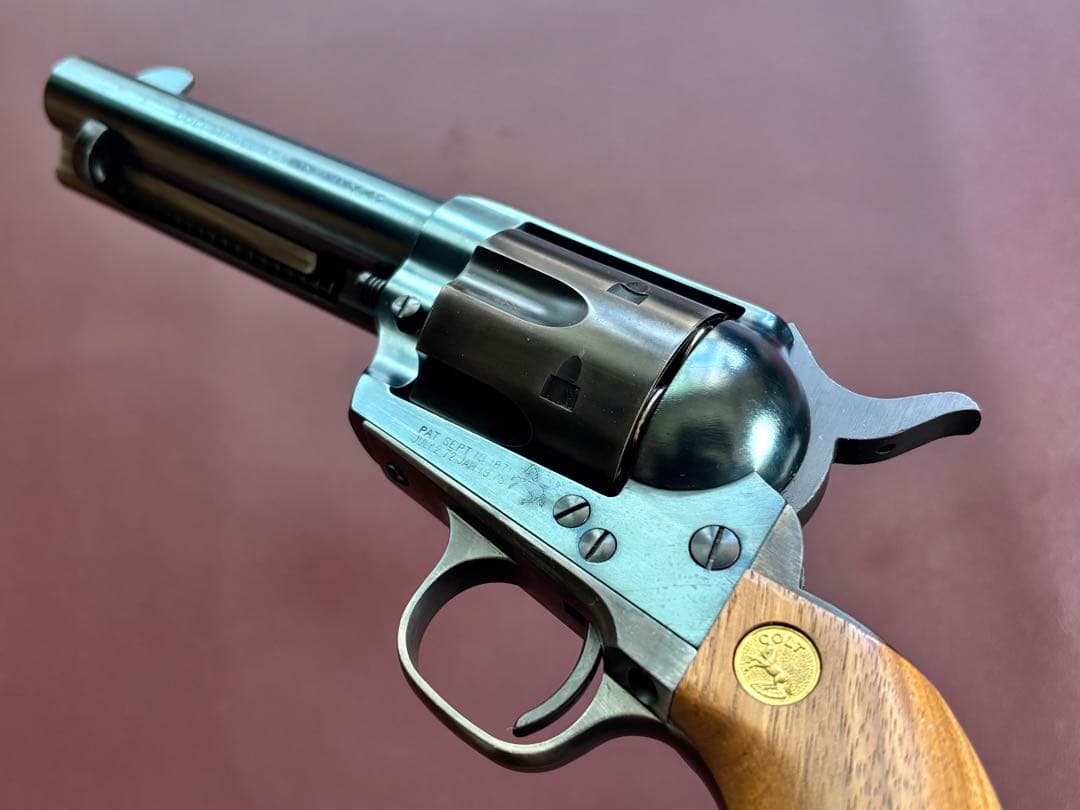 タナカ SAA デタッチャブル HWブルーイング 木製グリップ