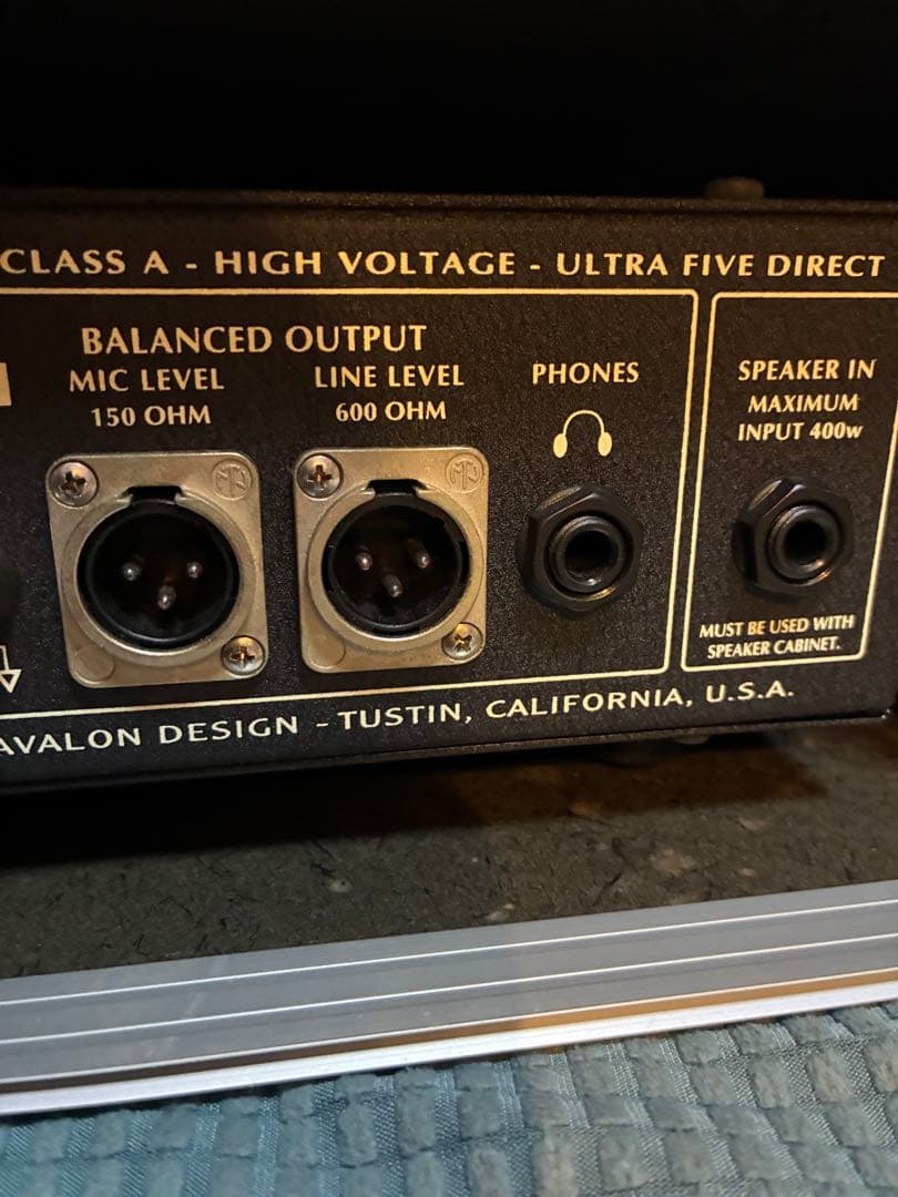 Avalon Ultra Five Direct ダイレクトボックス