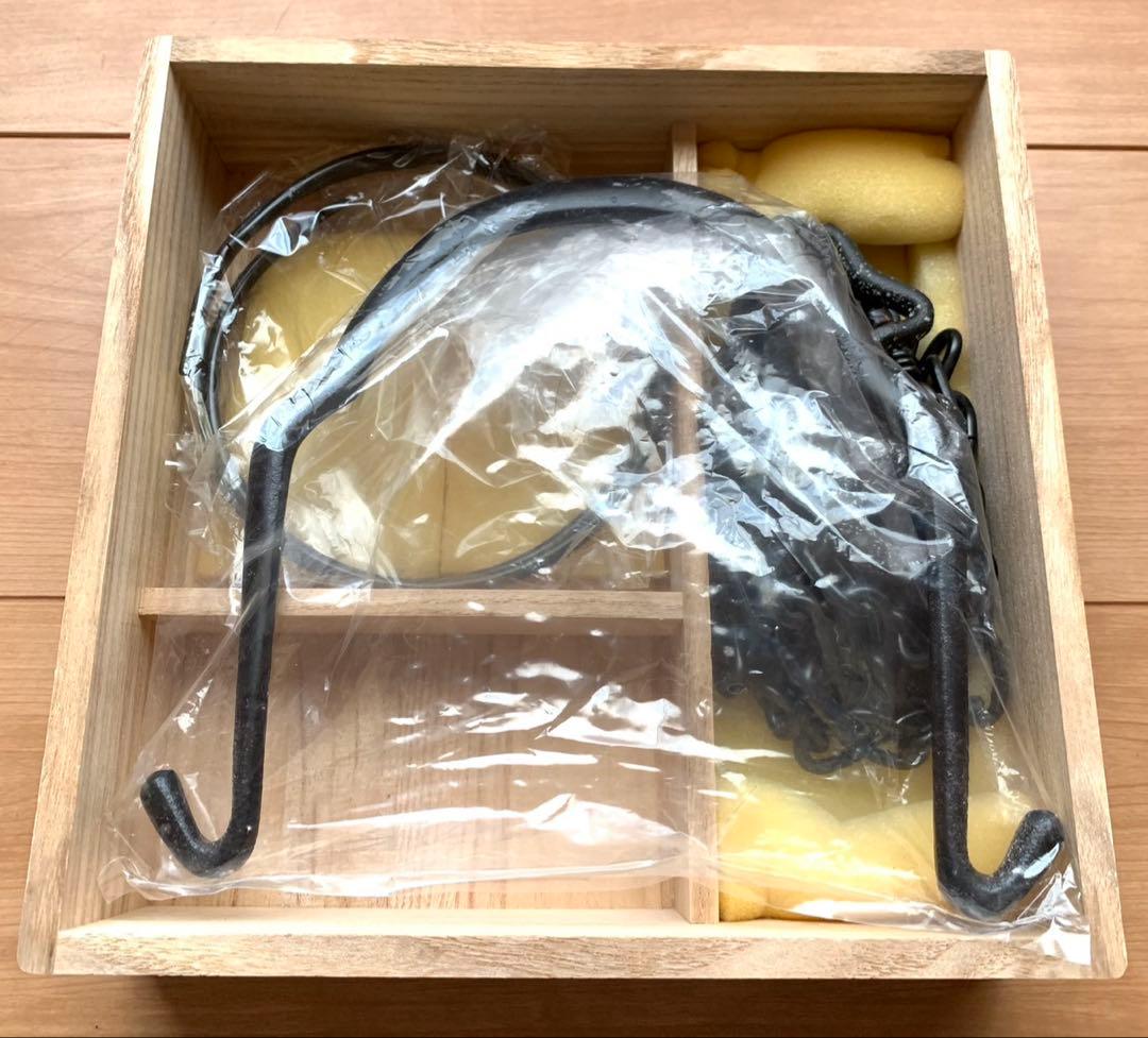 【極美品】茶道具　釣り釜セット　 　　　　木村清五郎作