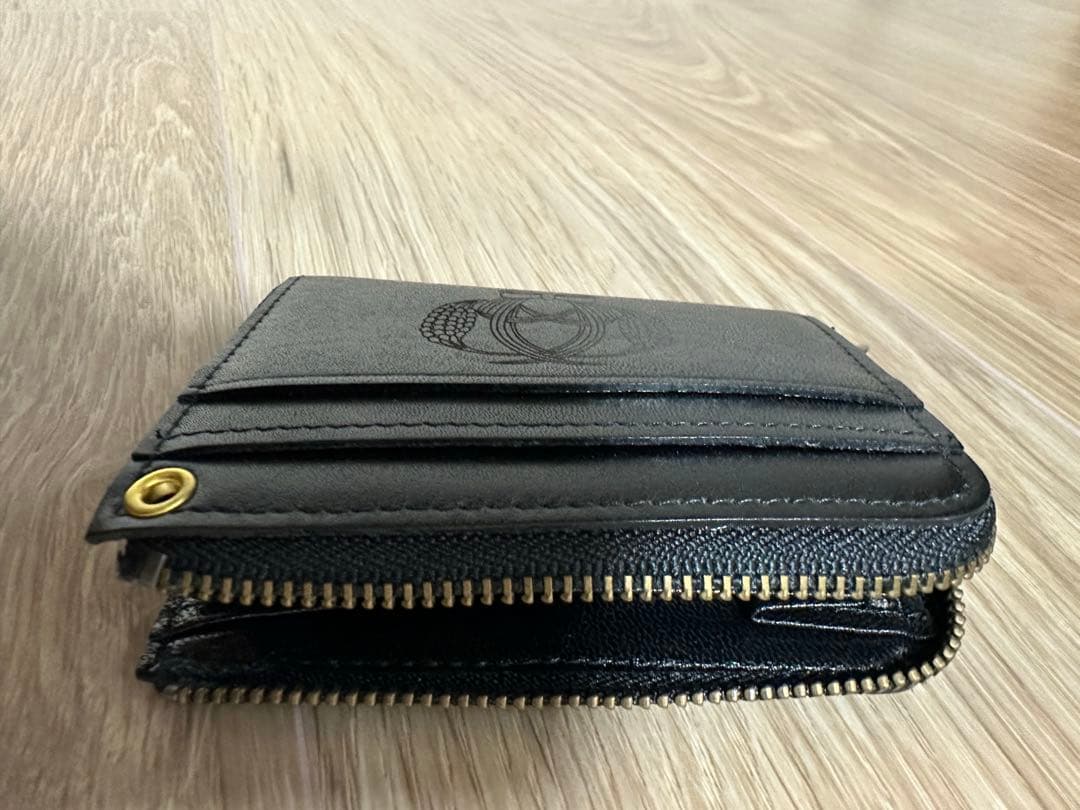 早稲田大学系属 早稲田実業学校 WASEDA ミニウォレット パスケース 黒