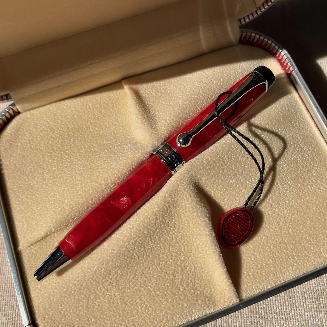 AURORA・AUREA MINIMA・FUOCO・ボールペン・イタリア製・限定