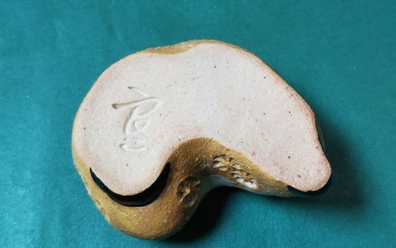 茶道具 香合 唐子 中村良二 新品未使用