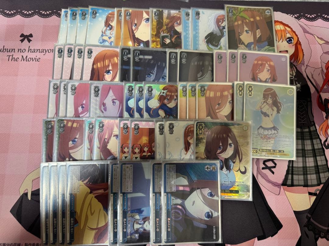 五等分の花嫁 三玖 デッキ ヴァイスシュヴァルツ