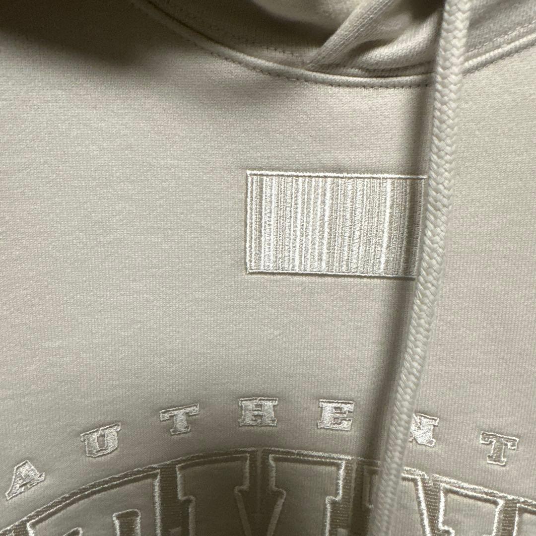 VTMNTS パーカー　ロゴ　刺繍　オーバーサイズ　vetements